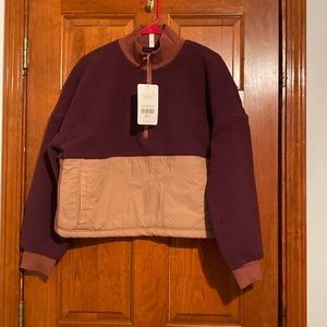 Fabletics Mallory Fleece Pullover Jacket